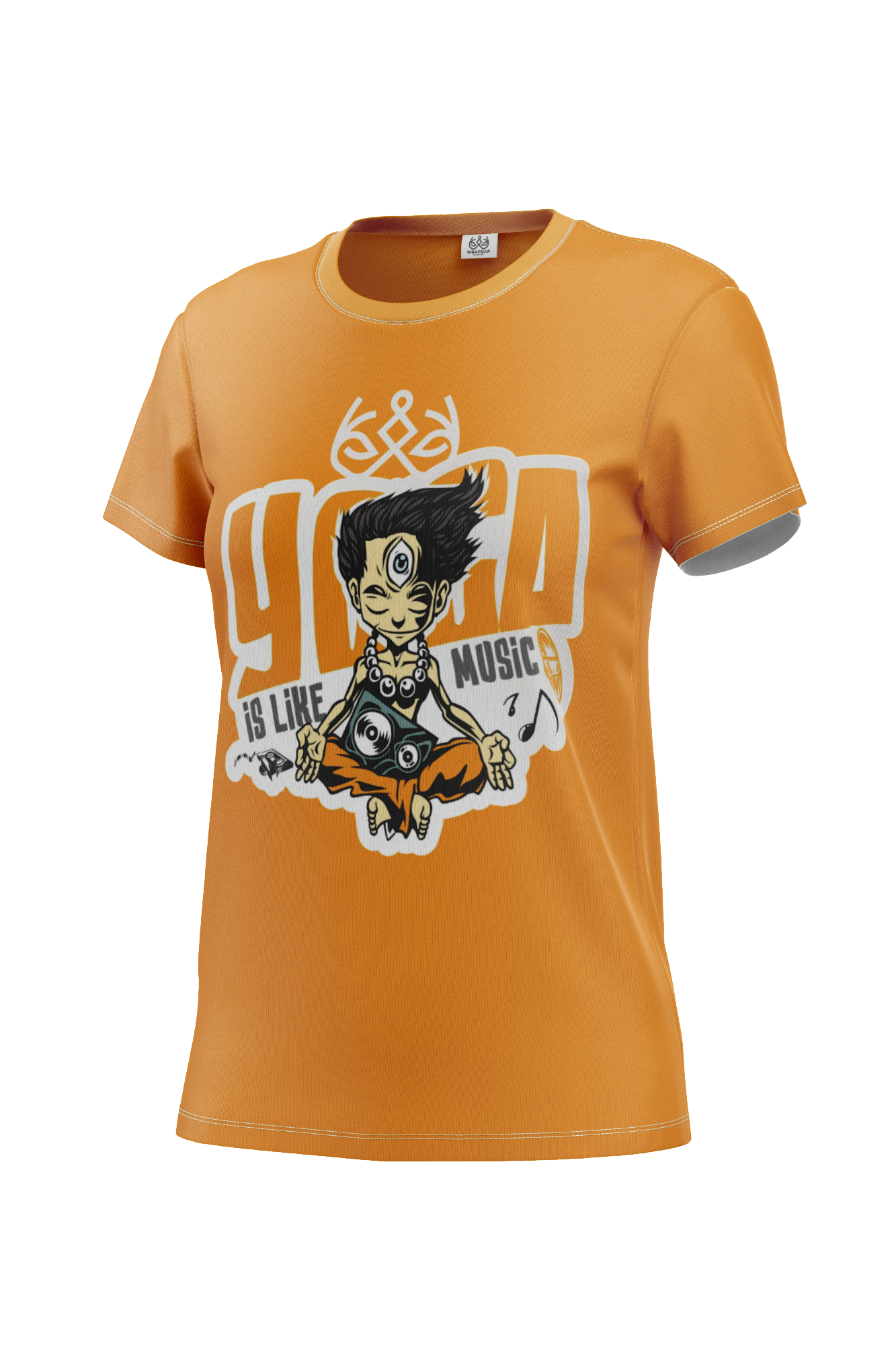 Yoga Cotton Women T Shirt