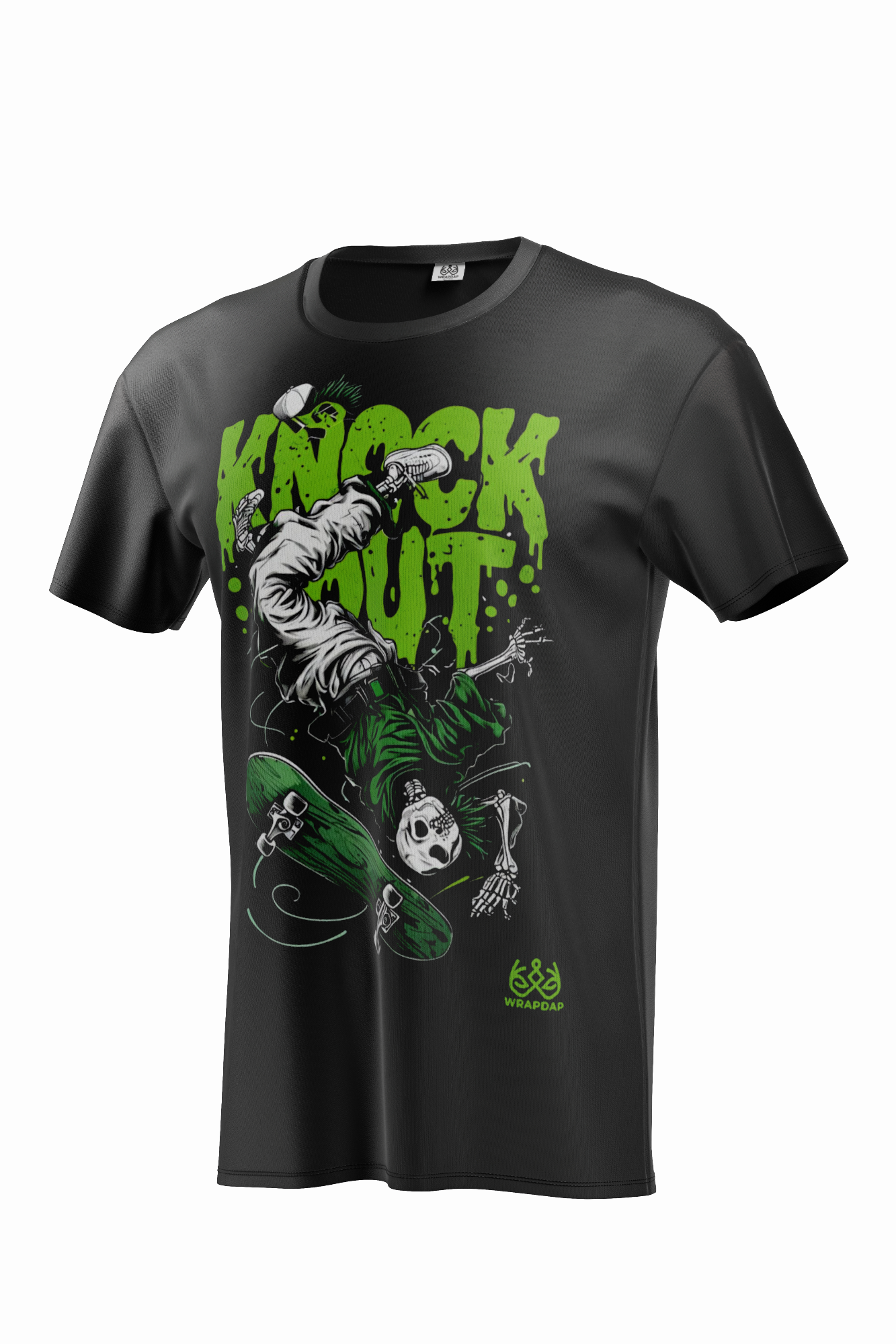 Knock Out Cotton Men T Shirt