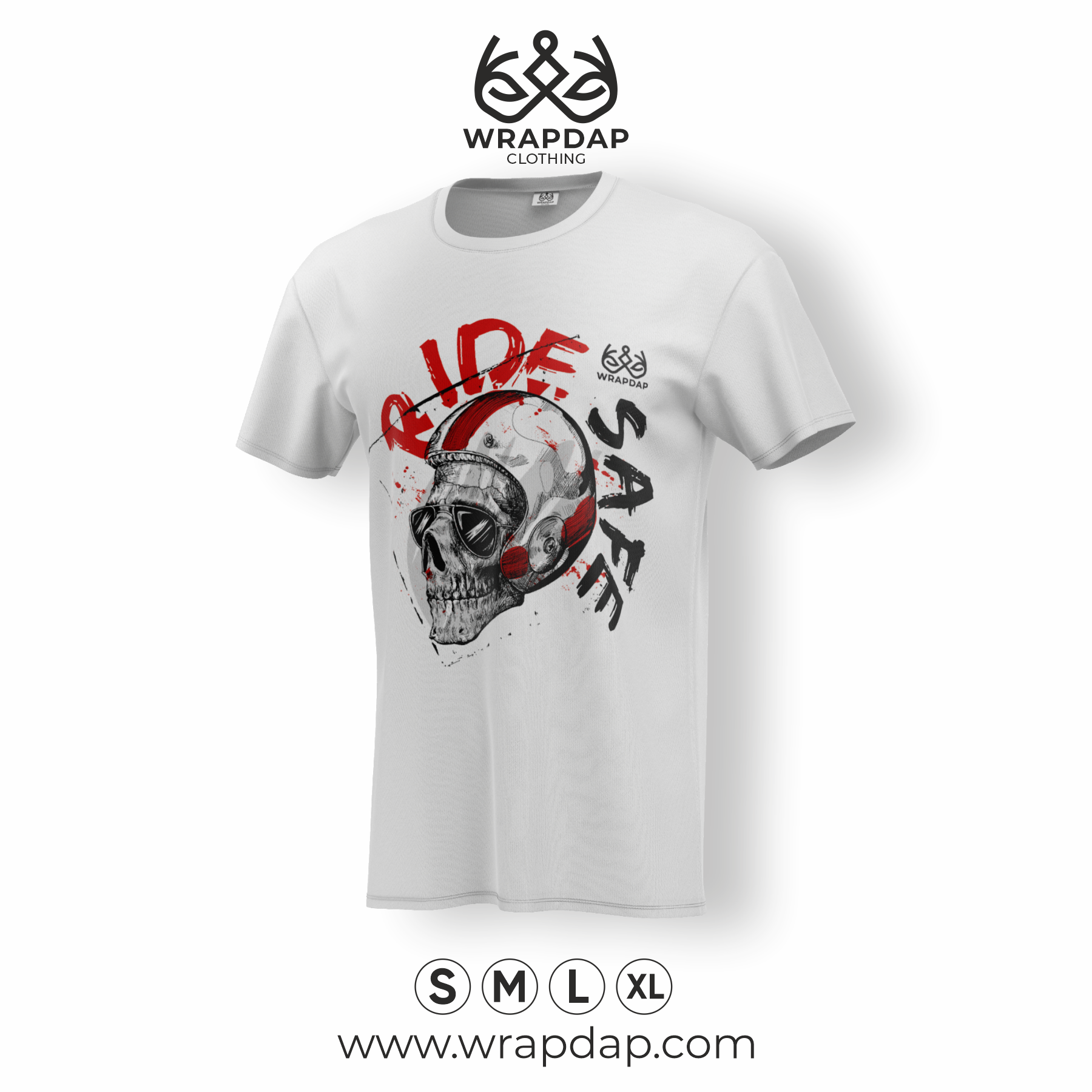 Ride Safe Cotton Men T Shirt - Image 2