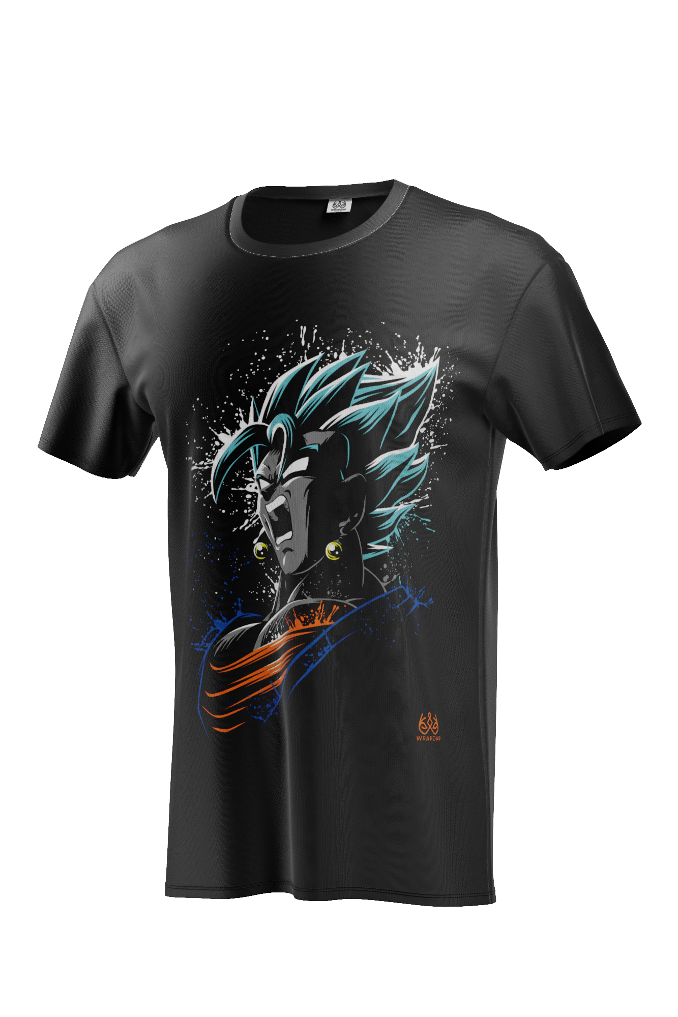 Saiyan Rage Goku Black Cotton Unisex T Shirt