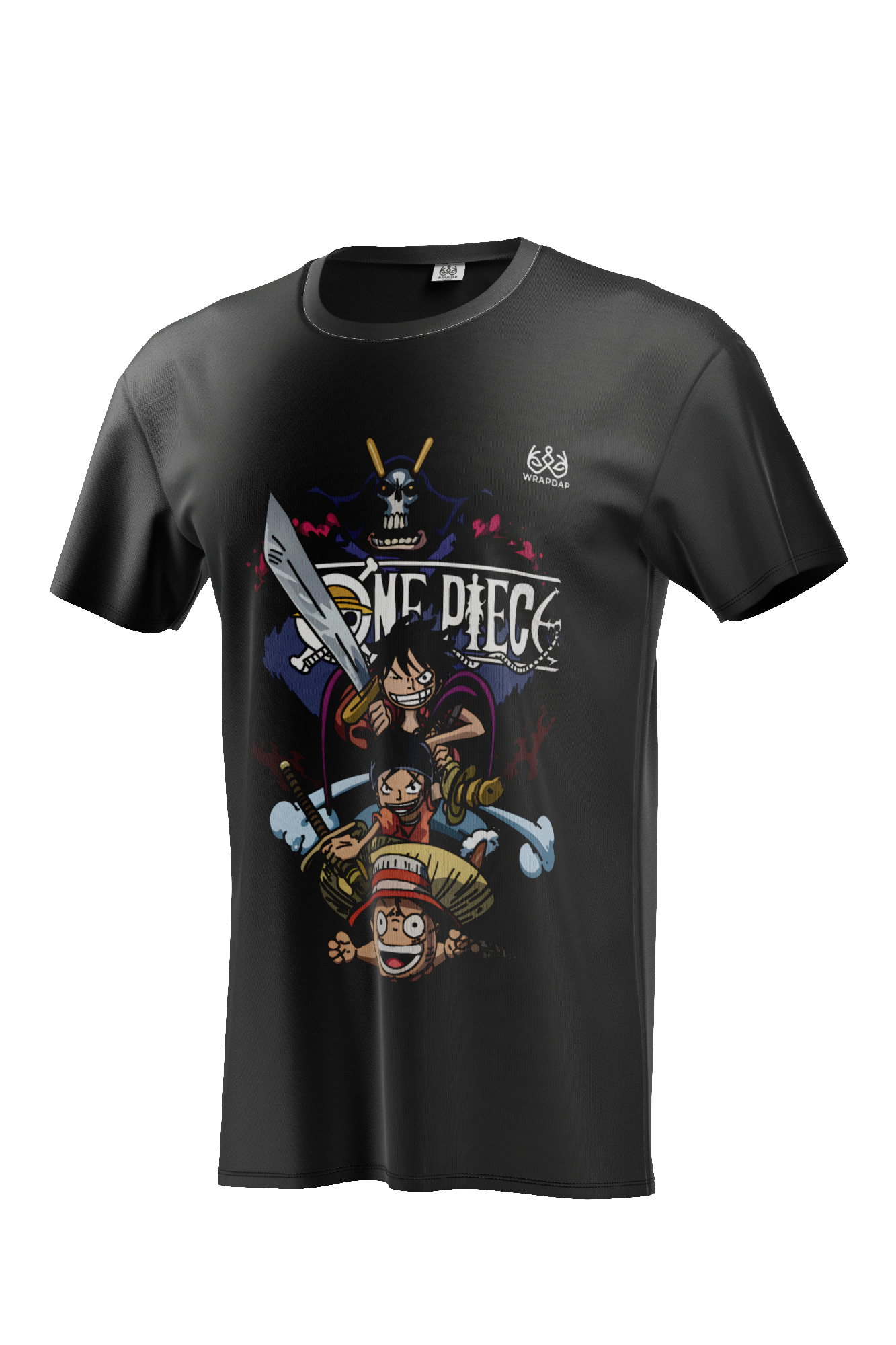 One Piece Legends Black Cotton Unisex T Shirt