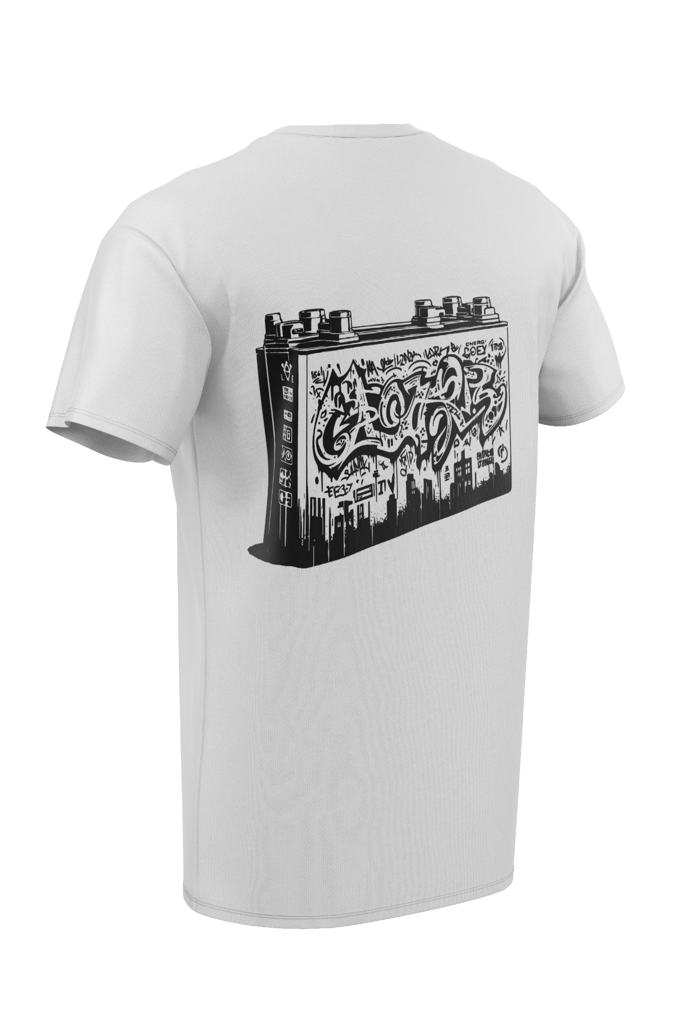Battery Graffiti Tees (Unisex)